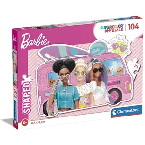 104-piece barbie puzzle Clementoni image-0