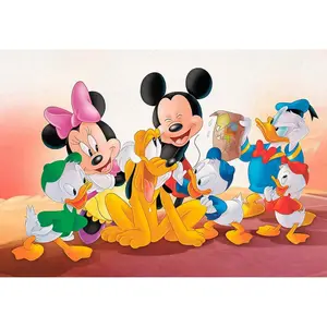 1500-piece mickey friends puzzle Clementoni Eco image-3