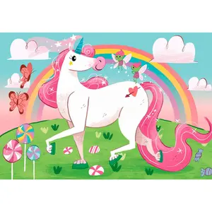 104-piece unicorn puzzle Clementoni image-1