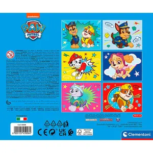 12-piece paw patrol puzzles Clementoni image-2