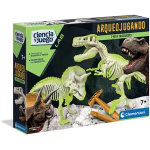 Archaeo-scientist Clementoni T-Rex + Triceratops image-0