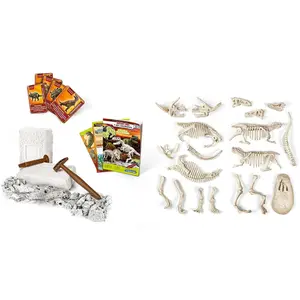 Archaeo-scientist Clementoni T-Rex + Triceratops image-1