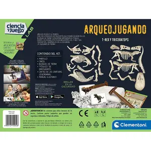 Archaeo-scientist Clementoni T-Rex + Triceratops image-2