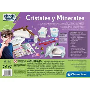 Scientific kit for gems Clementoni Cristales y minerales image-3