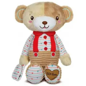 Bear plush in a box Clementoni image-1