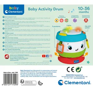 Activity drum with light and sound Clementoni image-2