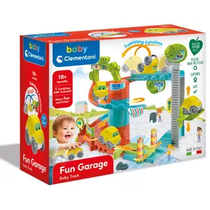 Car games with parking garage Clementoni Eco image-1