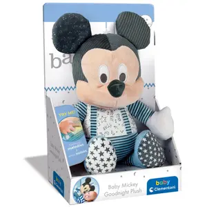 Plush sleep with you interact Clementoni Mickey image-1