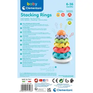 Stacking ring set Clementoni image-2