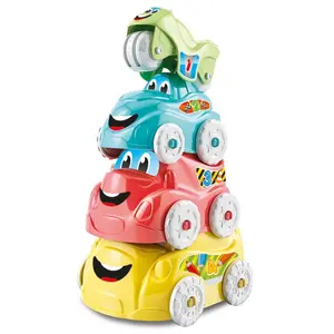 Stackable vehicles Clementoni (x4) image-0