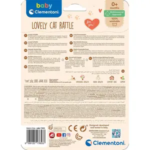 Soft rattle Clementoni Gatita image-2