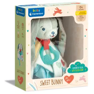 Plush Clementoni DouDou Sweet Bunny image-1
