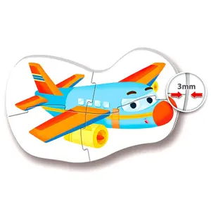 3-6-9-12 piece puzzle Clementoni Means of Transport My First image-1