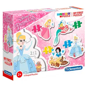 3-6-9-12 piece puzzle Clementoni Princesse Mon premier image-1