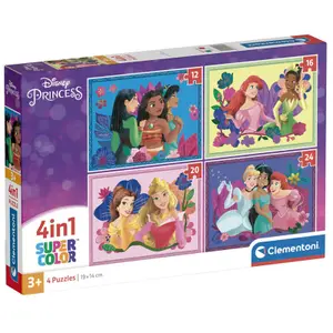 12-16-20-24-piece puzzle Clementoni Princesses Disney image-0