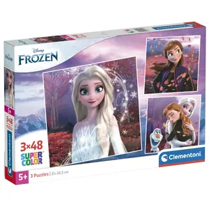 48-piece puzzle Clementoni Disney Frozen (x3) image-0