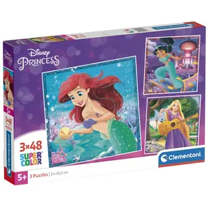 48-piece puzzle Clementoni Princesses Disney (x3) image-0