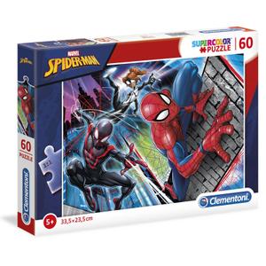 8005125264445-60-piece-puzzle-clementoni-marvel-spiderman-blue-red