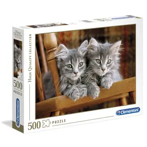 500 piece puzzle Clementoni Kittens image-0