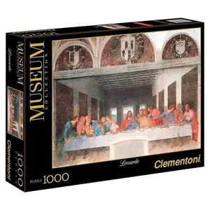 Puzzle de 1000 pièces Clementoni Museum Collection Leonardo The Last Supper image-0