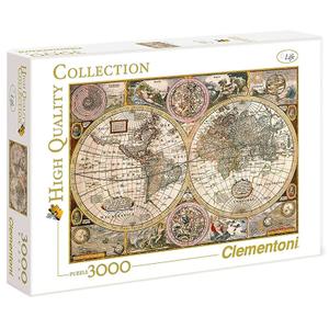 8005125335312-3000-piece-puzzle-clementoni-old-map-white-gold-118-4x84-5-cm