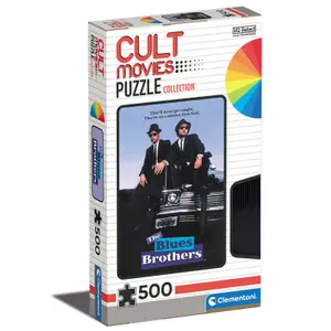 500 piece puzzle Clementoni The Blue Brothers image-0