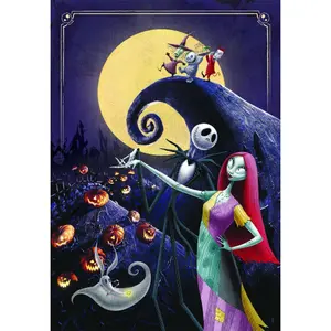 1000-piece puzzle Clementoni Disney Nightmare Before Christmas image-1