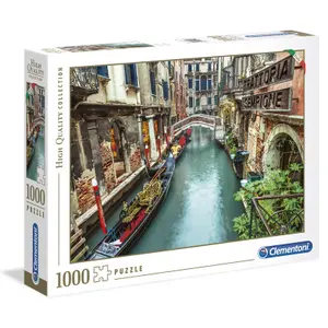 1000-piece puzzle Clementoni Venice Canal image-1
