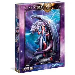1000-piece puzzle Clementoni Dragon Mage image-1