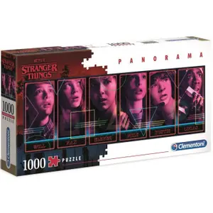 1000-piece panorama puzzle Clementoni Stranger Things