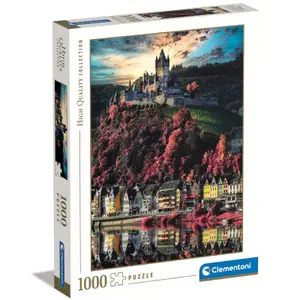 1000-piece puzzle Clementoni Cochem Castle image-0