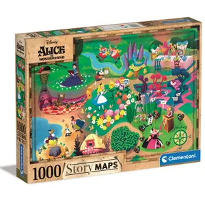 1000-piece puzzle Clementoni Disney Alice In Wonderland image-0