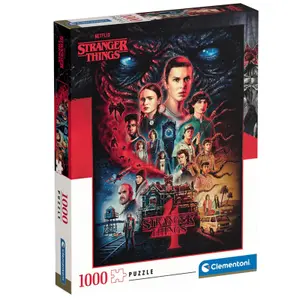 1000-piece puzzle Clementoni Stranger Things image-0