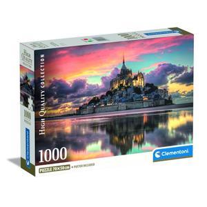 Puslespil med 1000 brikker Clementoni High Quality Le Magnifique Mont Saint-Michel