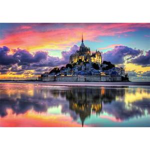 Puslespil med 1000 brikker Clementoni High Quality Le Magnifique Mont Saint-Michel image-1