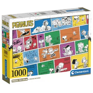 Puzzle de 1000 peças para crianças Clementoni Peanuts image-0