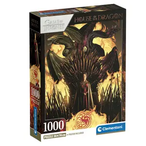 Puzzle de 1000 piezas Clementoni La Casa del Dragon image-0