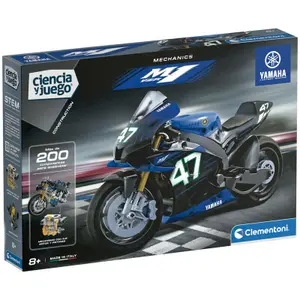 Children's motorcycle building set Clementoni Yamaha M1 image-0
