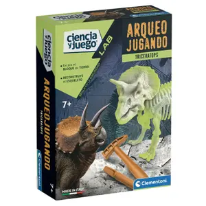 Triceratops building set Clementoni image-0