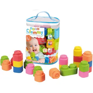 24-piece colored cubes Clementoni Clemmy image-0