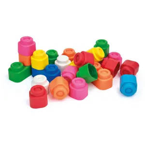 24-piece colored cubes Clementoni Clemmy image-3