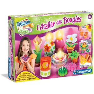 Atividades criativas oficina de velas Clementoni