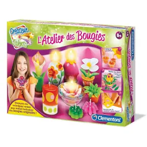 Atividades criativas oficina de velas Clementoni image-1
