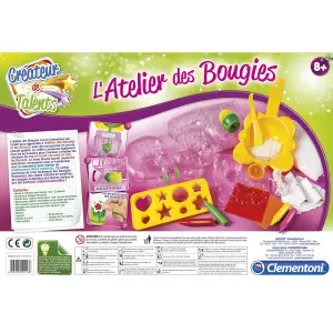 Atividades criativas oficina de velas Clementoni image-2
