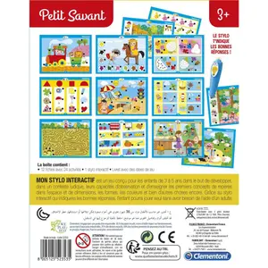 Educational games my talking pen first knowledge Clementoni image-1