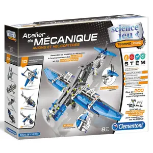 Mechanical workshop + helicopter Clementoni image-1