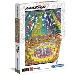 1000-piece puzzle Clementoni Mordillo The Show image-0