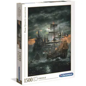 Batch of 1500 jigsaw puzzles Clementoni Bat Pirate image-0