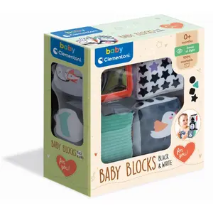 Early learning games fabric cubes Clementoni image-0