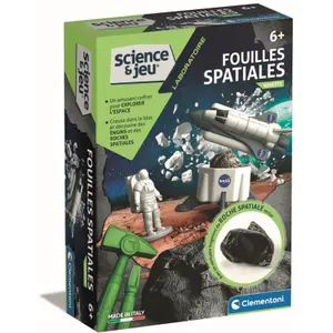 Building sets rocket kit nasa excavations Clementoni image-0